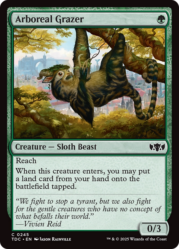 Arboreal Grazer - Commander: Tarkir: Dragonstorm