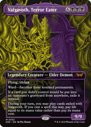 Valgavoth, Terror Eater (Showcase) [Duskmourn: House of Horror] (Borderless)