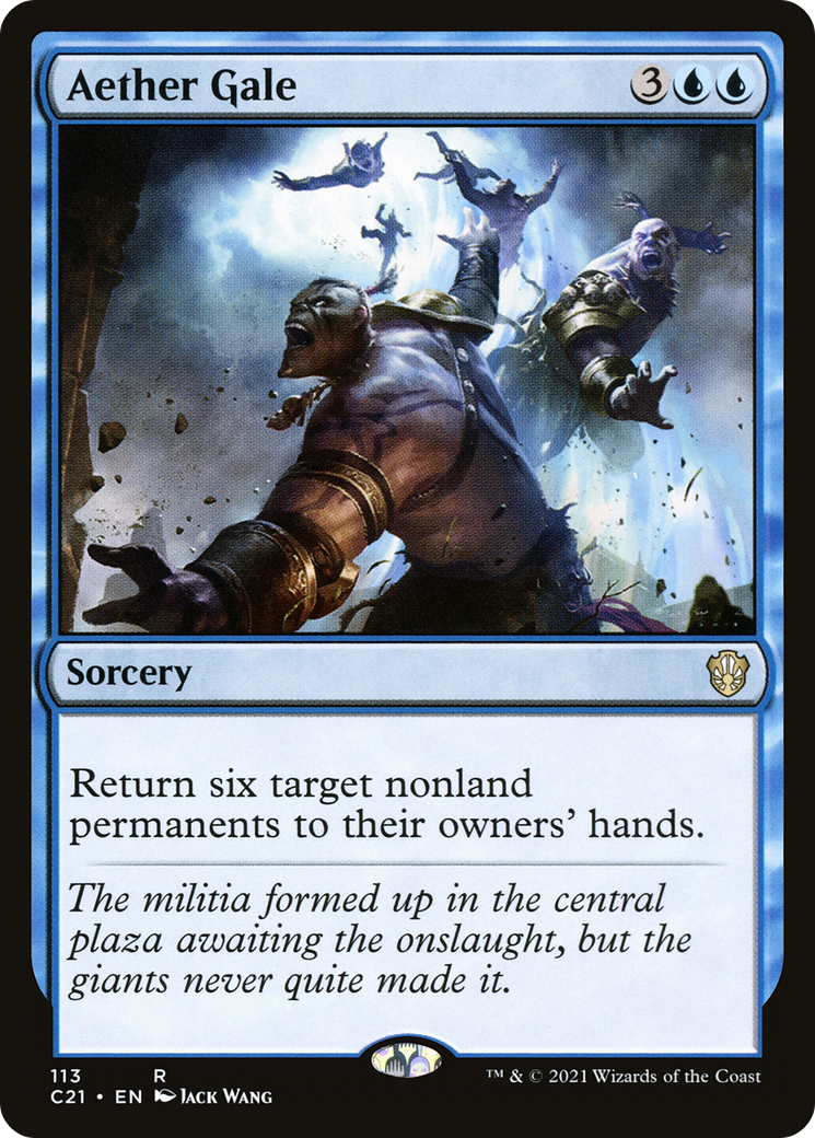 Aether Gale - Commander 2021