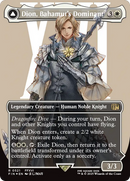 Dion, Bahamut's Dominant (Borderless) (Surge Foil): (enchantment) [FINAL FANTASY] Foil