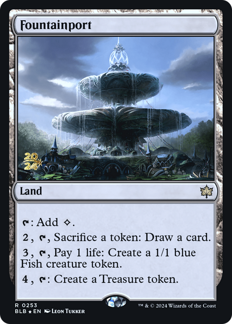 Fountainport [Bloomburrow Promos] Foil