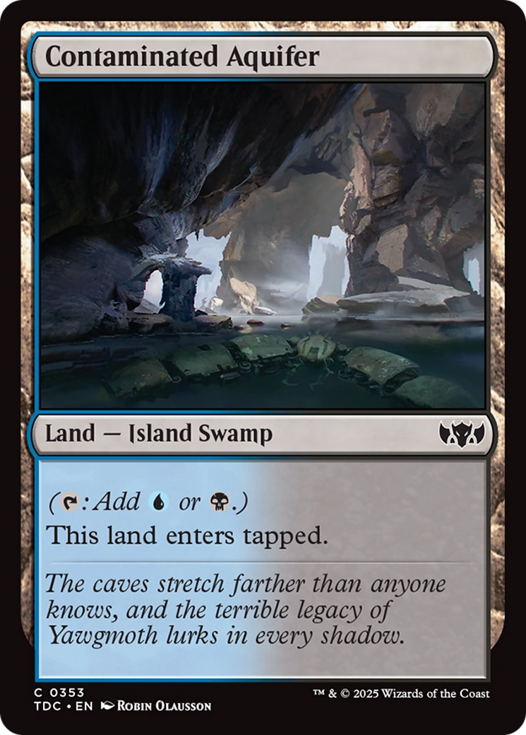 Contaminated Aquifer [Commander: Tarkir: Dragonstorm]