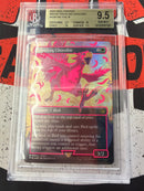 Traveling Chocobo (Borderless) (Neon Ink Pink) BGS 9.5 [FINAL FANTASY]