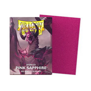 Dragon Shield Standard Matte Pink Sapphire (100ct)