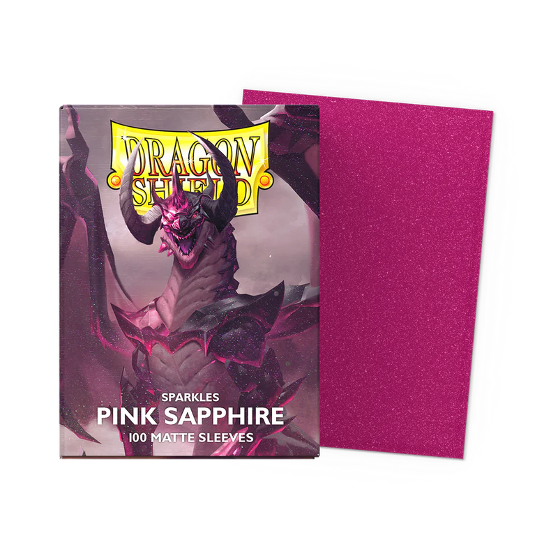 Dragon Shield Standard Matte Pink Sapphire (100ct)