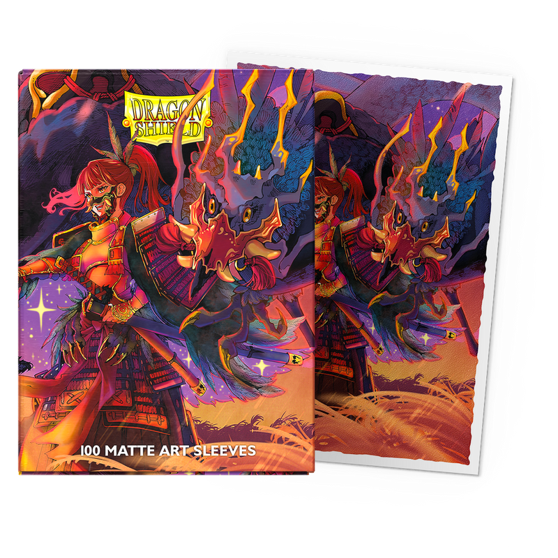 The Raven - Matte Dual Art Sleeves 100 Standard