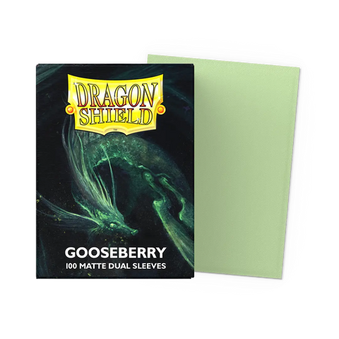 Dragon Shield Standard DUAL Matte Gooseberry (100ct)