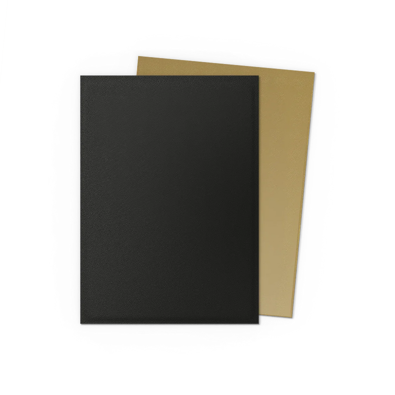Dragon Shield Standard DUAL Matte Black & Gold