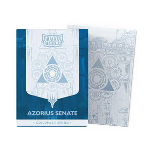 Dragon Shield Guildpact Series - Azorius Senate - Matte Dual Art Sleeves