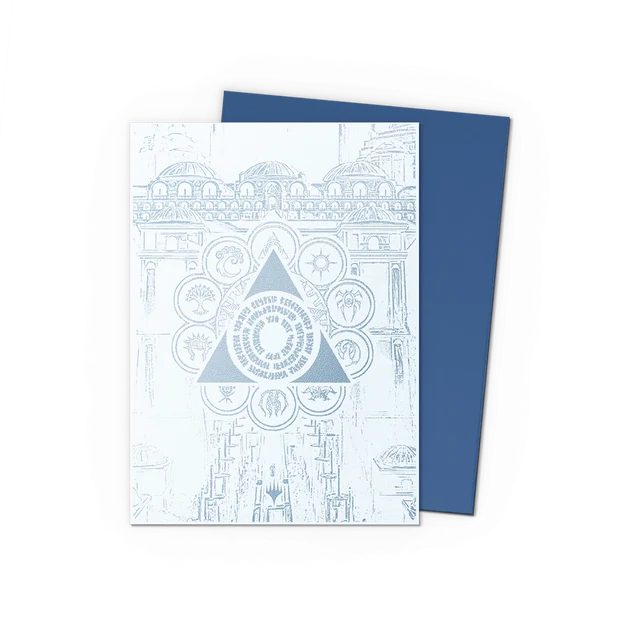 Dragon Shield Guildpact Series - Azorius Senate - Matte Dual Art Sleeves
