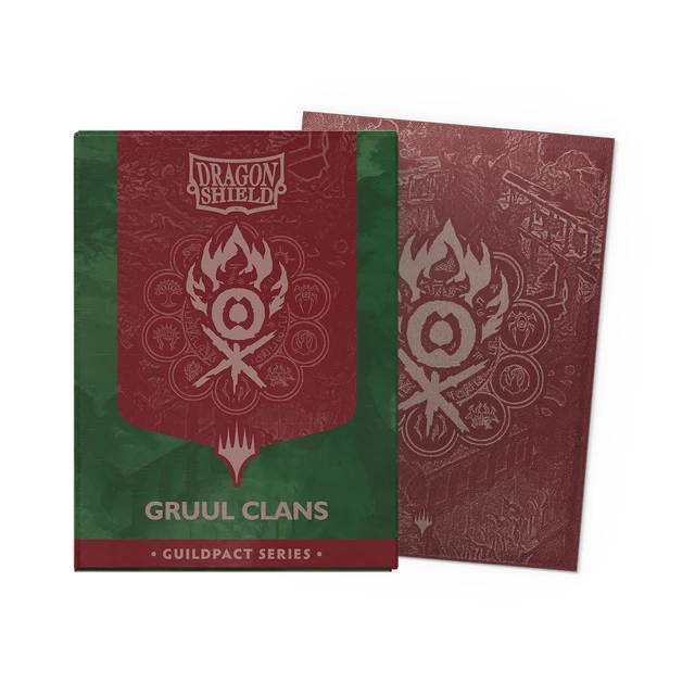 Dragon Shield Guildpact Series - Gruul Clans - Matte Dual Art Sleeves