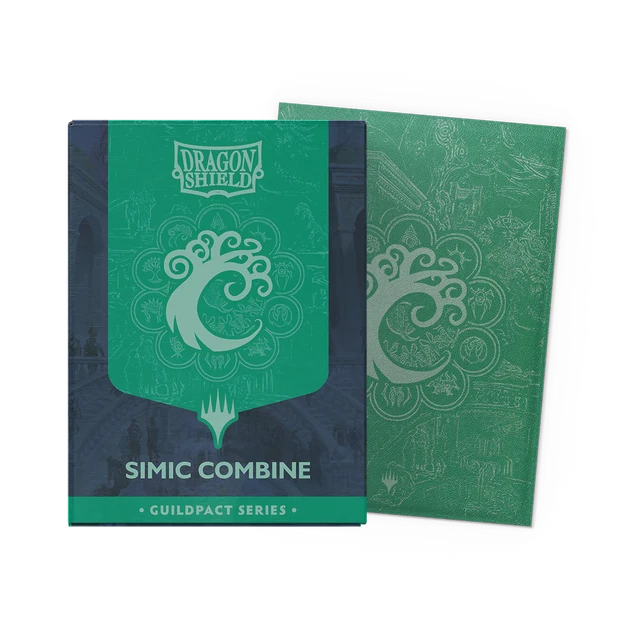 Dragon Shield Guildpact Series - Simic Combine - Matte Dual Art Sleeves