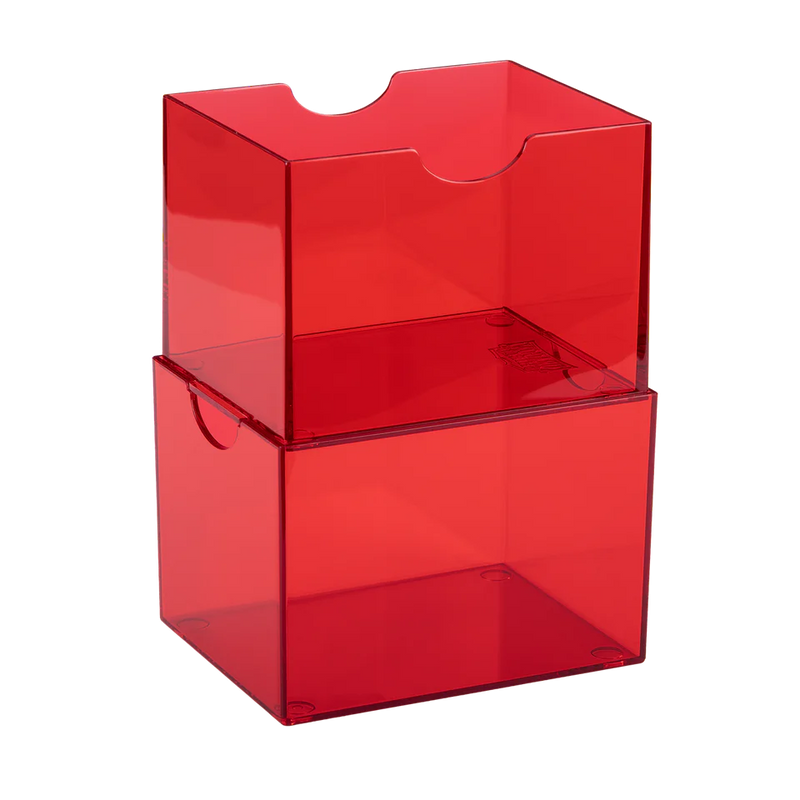 Dragon Shield Strongbox - "Clear Red"