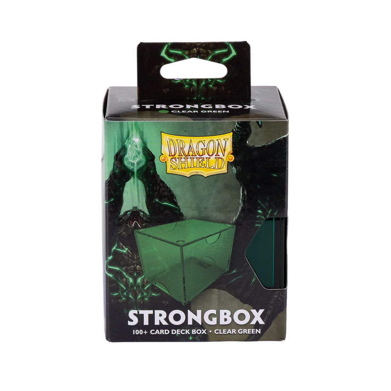 Dragon Shield Strongbox - "Clear Green"
