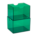 Dragon Shield Strongbox - "Clear Green"