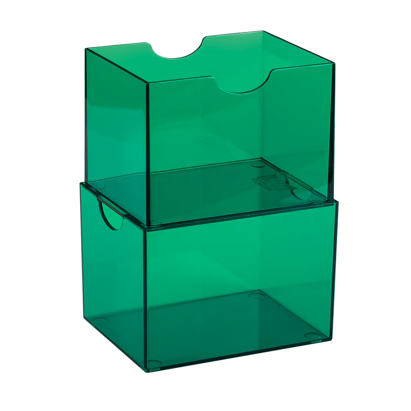 Dragon Shield Strongbox - "Clear Green"