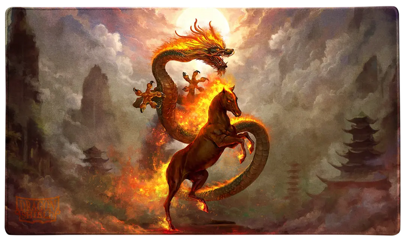 Dragon Shield: Chinese New Year 2026 Year of the Fire Horse - Playmat