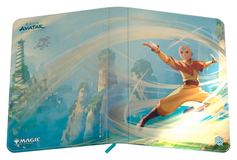 Magic: The Gathering - Avatar: The Last Airbender Zipfolio 360 Xenoskin - Aang