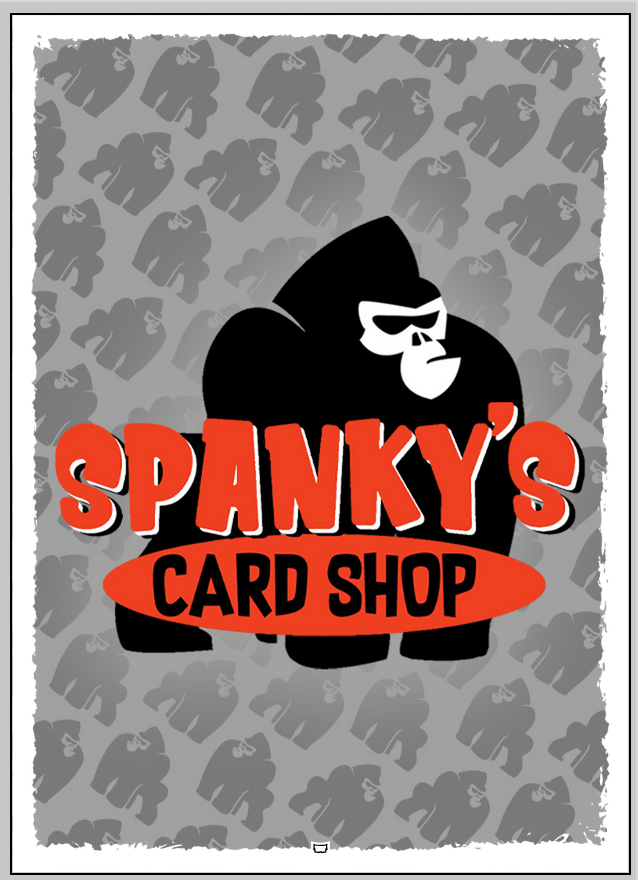 Spanky's Card Shop [Swamp Gorilla] Art Sleeves Matte 100 Standard