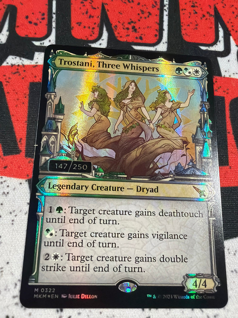 Trostani, Three Whispers [147/250] (Serial Numbered) [Murders at Karlov Manor] Foil