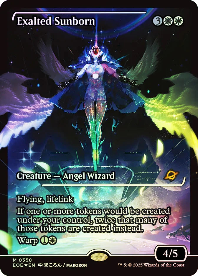 Exalted Sunborn (Showcase) [Edge of Eternities] Foil