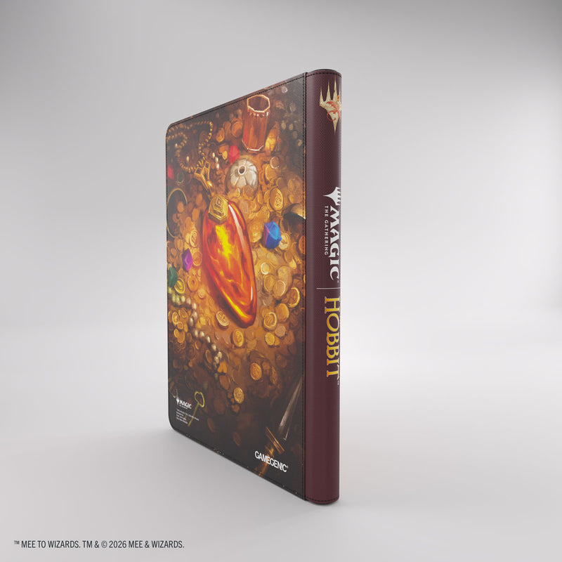 Gamegenic Zip-Up 18-Pocket Binder - The Hobbit - Samug's Mox Amber
