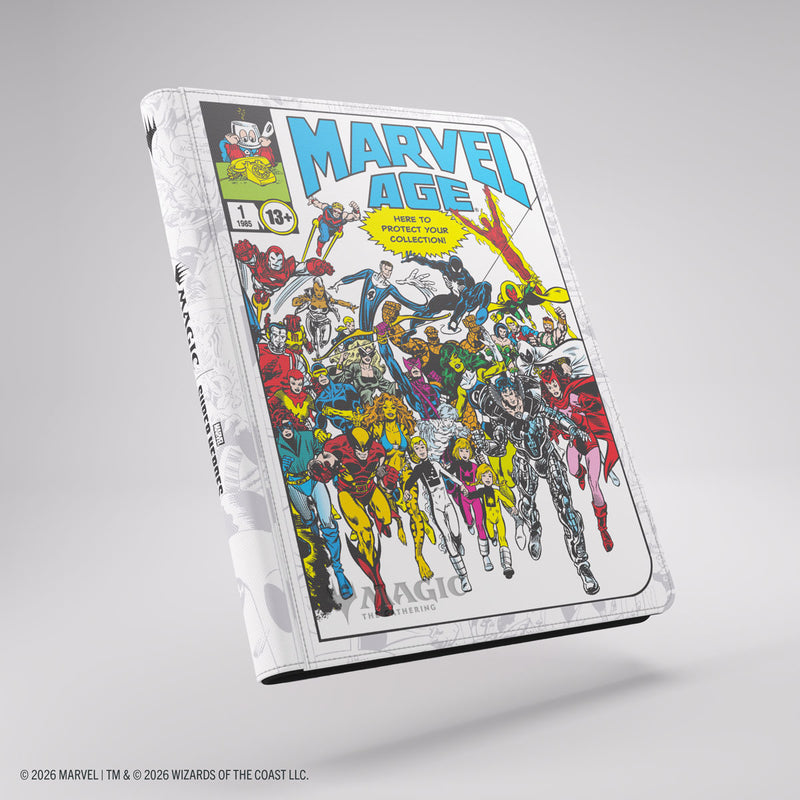 Gamegenic Marvel Age Zip-Up 18-Pocket Binder