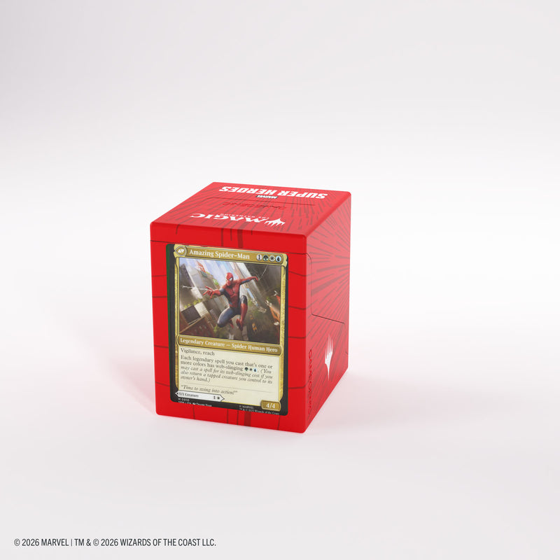 Gamegenic Comic Burst Red 100+ Deckbox