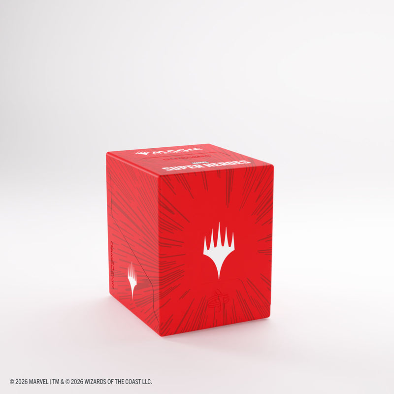 Gamegenic Comic Burst Red 100+ Deckbox
