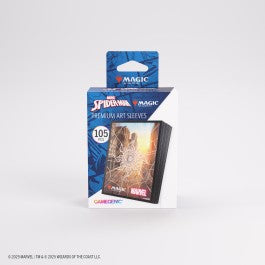 Gamegenic: Magic: The Gathering | Marvel's Spider-Man Premium Art Sleeves - Spider-Man Plains