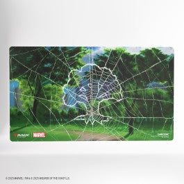 Gamegenic: Magic: The Gathering | Marvel's Spider-Man Shiny Playmat - Spider-Man Forest