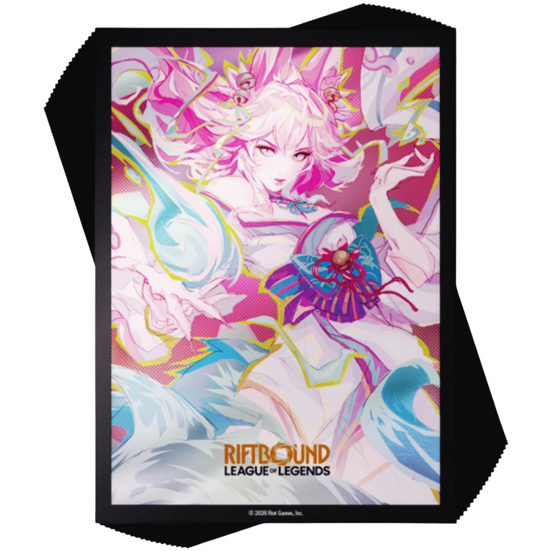 Riftbound: League of Legends TCG: Spiritforged "Spirit Blossom Ahri" - Card Sleeves (100)