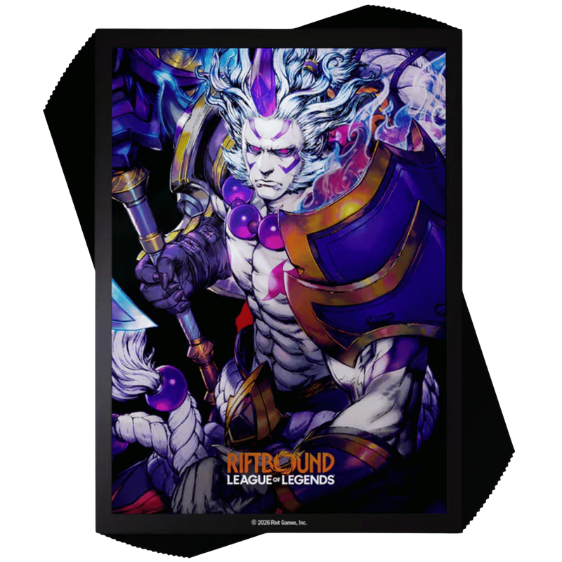 Riftbound: League of Legends TCG: Spiritforged "Spirit Blossom Darius" - Card Sleeves (100)