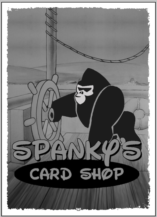 Spanky's Card Shop [Steamboat Mickey Gorilla] Art Sleeves Matte 100 Standard