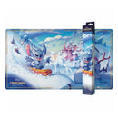 Playmat: Disney Lorcana- Set 14- Hyperia City- Snowboarding Stitch