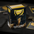 Dragon Shield Standard DUAL Matte Black & Gold