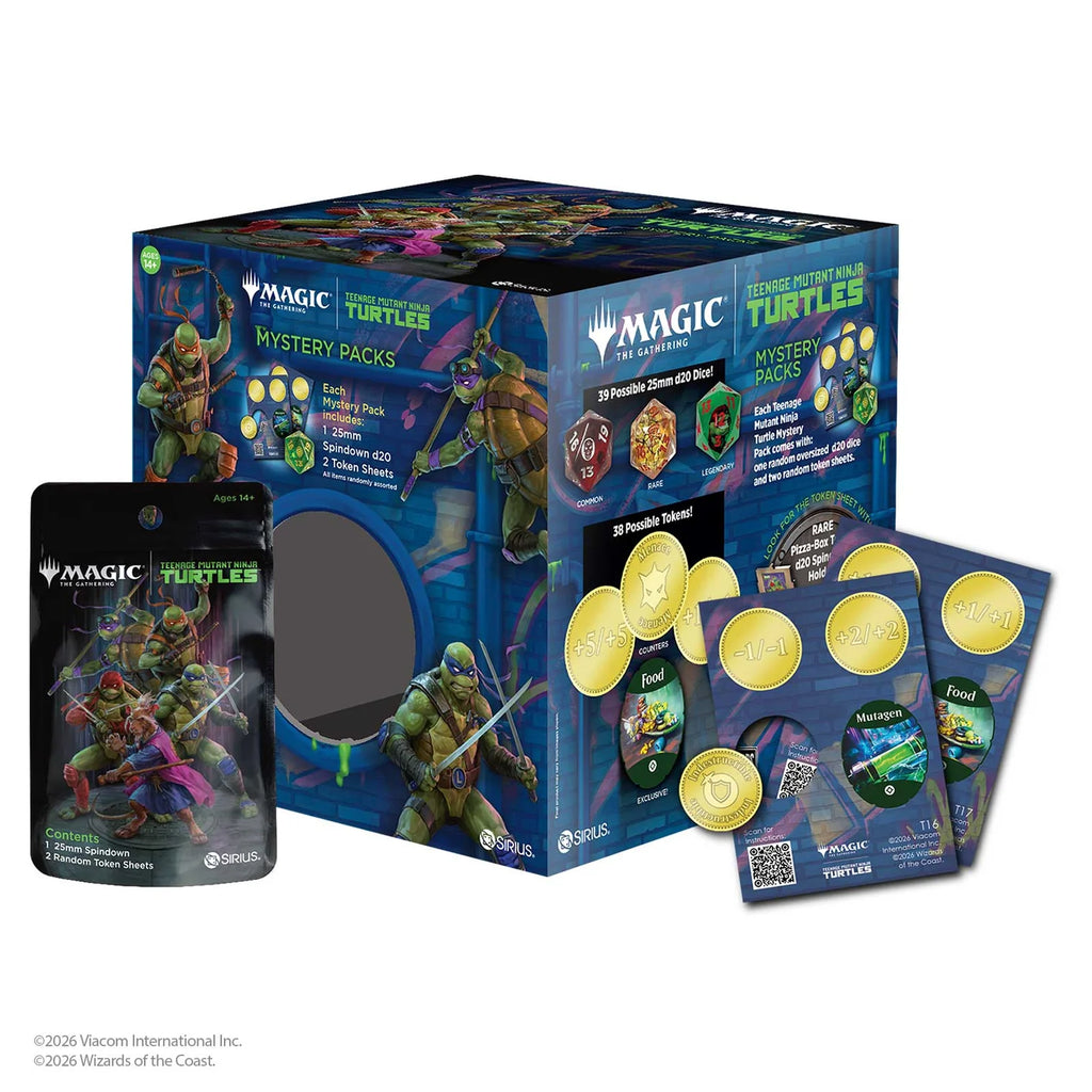 mtg tmnt booster box Teenage Mutant Ninja Turtles: Treasure Packs