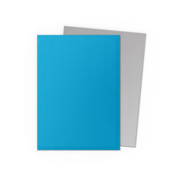 Dragon Shield Standard DUAL Matte Sky Blue & Silver (Copy)