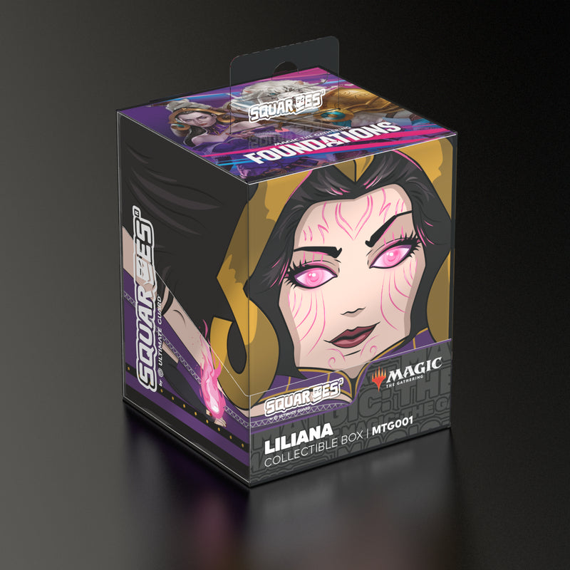 Squaroe Magic: The Gathering Foundations - 100+ Deck Box (Liliana)