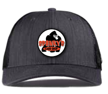 Spanky's Curved Trucket Hat (Charcoal) Branded Bills
