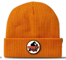 Spanky's Beanie (Orange) Branded Bills