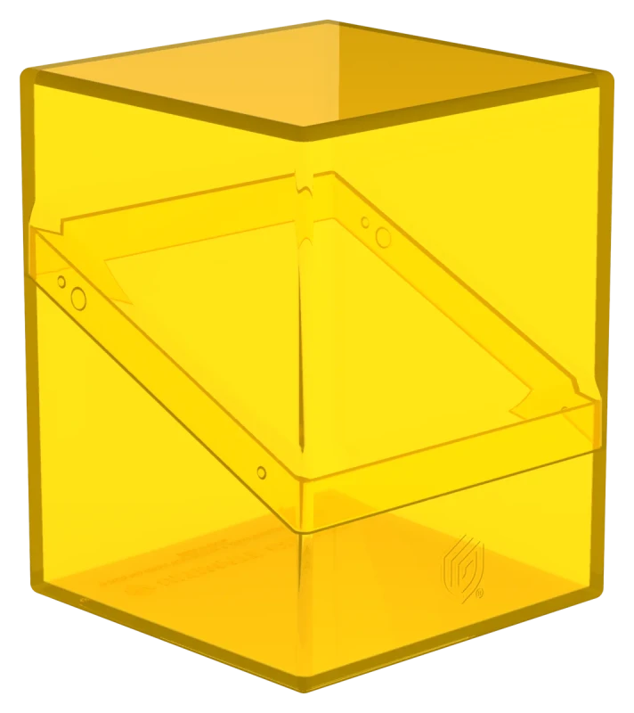 Ultimate Guard Deck Box: Clear - Amber - Boulder 100+