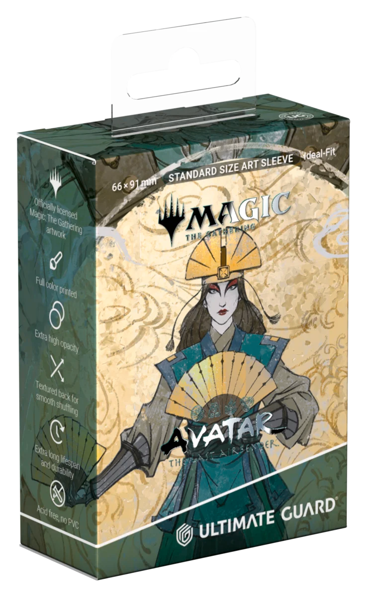 Magic: The Gathering: Avatar: The Last Airbender Art Sleeves - The Legend of Kyoshi (100-Pack) - Ultimate Guard Card Sleeves