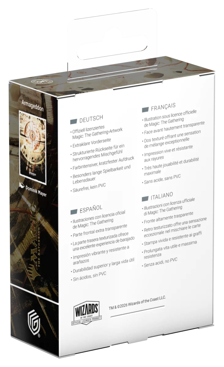 Art Sleeves Magic: The Gathering - Secrets of Strixhaven - Armageddon