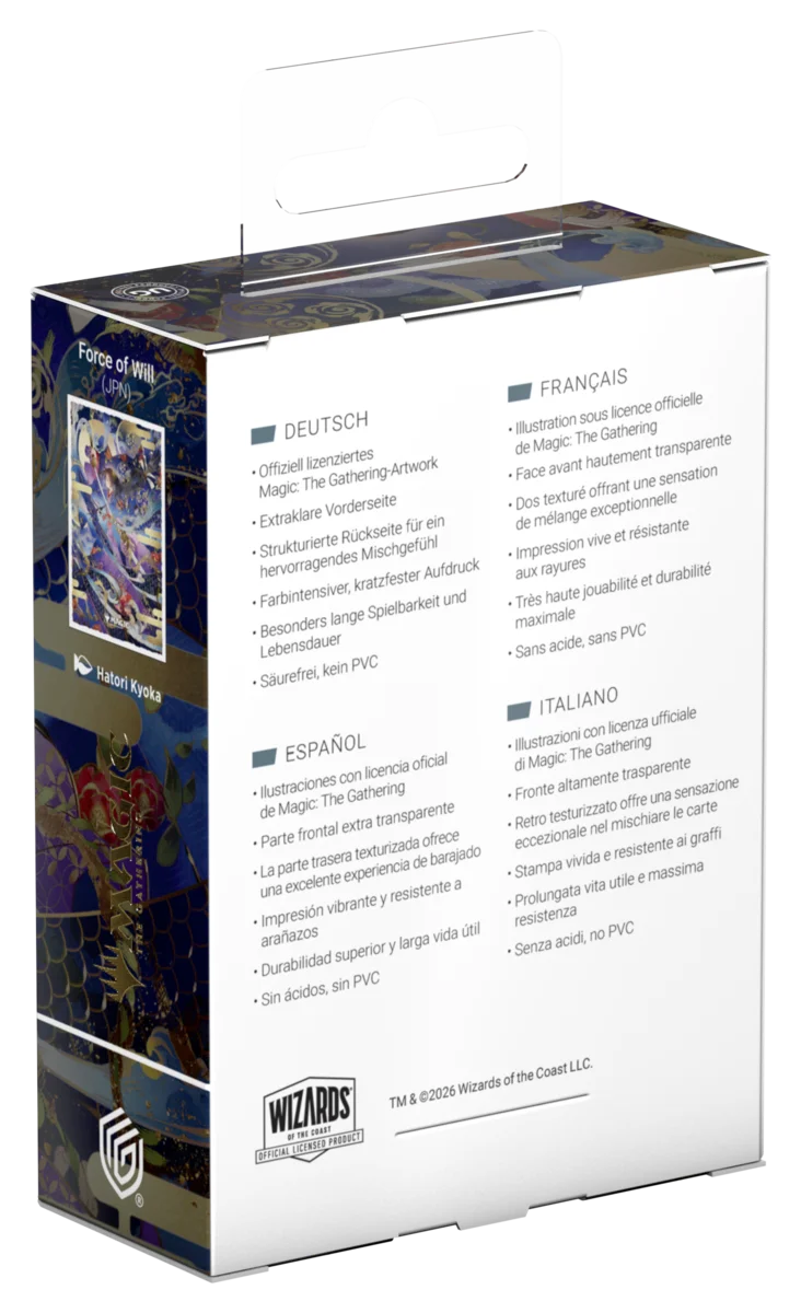 Art Sleeves Magic: The Gathering - Secrets of Strixhaven - Force of Will (JPN)