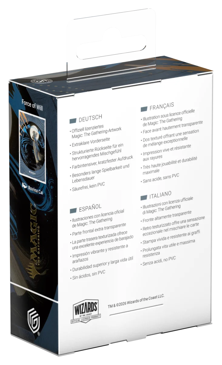 Art Sleeves Magic: The Gathering - Secrets of Strixhaven - Force of Will