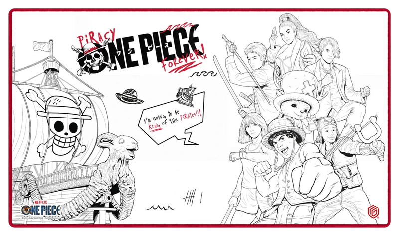 Netflix One Piece Sketch Play-Mat