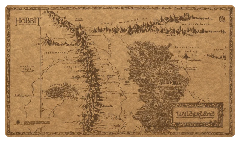 Play-Mat Sophoskin - The Hobbit - Map of Wilderland