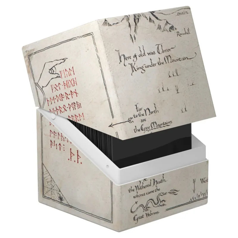 Ultimate Guard Deck Box: The Hobbit "Thror's Map" - Return to Earth Boulder 100+