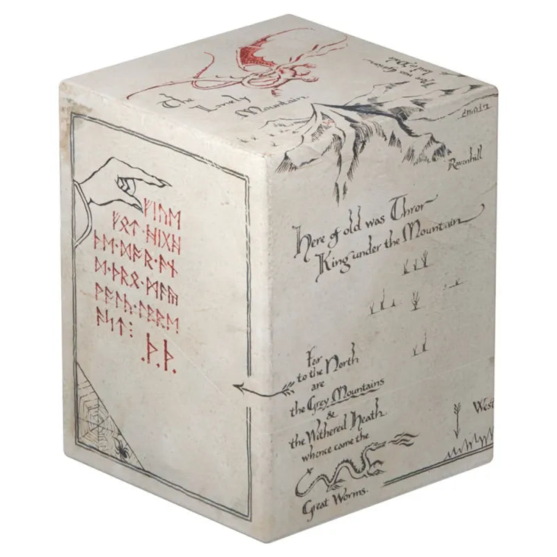 Ultimate Guard Deck Box: The Hobbit "Thror's Map" - Return to Earth Boulder 100+